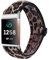 TRISTRAPS Nylon Weich Uhrenarmband Kompatibel mit Fitbit Charge 3/Charge 4, Dehnbar Elastizität Ersatzband für Fitbit Charge 3/Charge 4 mit Männer und Frauen