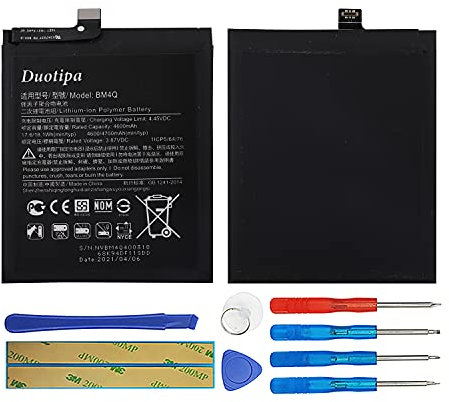 Duotipa Ersatzakku Batterie BM4Q kompatibel mit Xiaomi Pocophone Poco F2 Pro Akku mit Werkzeugen