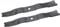 SECURA Jeu de lames (mulching) compatible avec Murray MSD110 Tracteur de pelouse