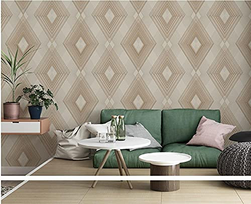 ZZDXL Tapeten Diamant Tapete Vliestapete 10 M X 0,53 M,3D Tapete Für Schlafzimmer Wohnzimmer Oder Küche,Modern Klassisch Elegance Tapete Kinderzimmer,Wandtapete Jungen Mädchen