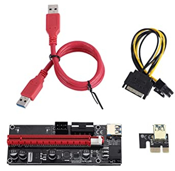 GRAUGEAR PCIe Riser Express Kits - 4 Stück