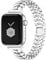 Kolgios Sliver Bowtie 42/44/45/46mm Charms Women Smartwatch Band Compatible for Apple Watch Series 10/9/8/7/SE/6/5 Stylish Bracelet For Iwatch 10/9 Gift for her