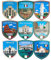 A-ONE Italy Tourist Spots Rainbow Iridescent Glitter Water Bottle Amazing Stickers 9 PCS + EU Shield 3D Tactical Patch 1 PC, Shining Colorful Label for Walls, Kitchen Home Decoration SR4+NO.106