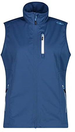 CMP Damen Sommer Light Softshellweste 39A5086 40 dunkelblau, 36