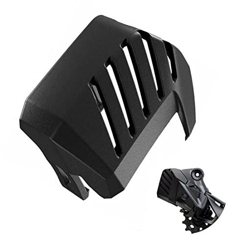 Umwerfer-Batterie-Abdeckung für Sram AXS GX X01/EAGLE/XX1/AXS Bike Battery Protector Cover Prevent Bumping Heat Dissipation Light Weight, One Size, Black