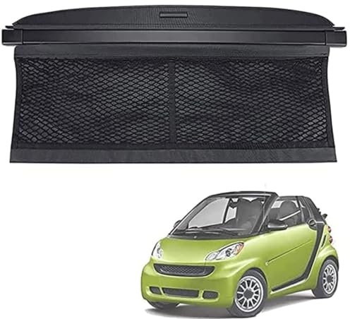 Aposous Hutablage für den hinteren Kofferraum, kompatibel mit Smart 451 Fortwo 2007-2014, dekorative Platte für den Kofferraum
