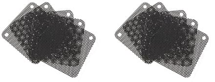 40x40mm Dust Filter Computer Fan PC Fan Dust Filter Dustproof PVC Cover Computer Fan Adapter Cable Connector Expander Splitter Cable Fan Converter Controller Card Board