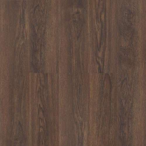 FLOREXP Vinyl-Bodenbelag – Linoleum-Bodenbelag mit Holz-Effekt,abziehen und aufkleben,Bodenfliesen,selbstklebend,2.0mm 1 Stück 6x6,wasserdicht, für Küche, Wohnzimmer- (IPA)