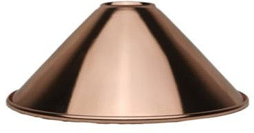 TYNXK Abat-Jour Abat-Jour en métal Abat-Jour en Fer Fini 4 Styles Abat-Jour de luminaire DIY Accessoires de Lampe en Bronze doré brossé en métal Abat Jour Lampe(Rose Gold B)