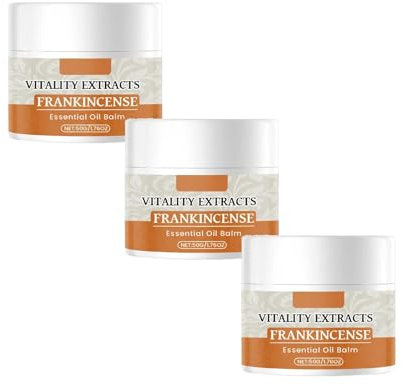 Extrakte Weihrauch Boswellia Serrata Bienenwachs Olivenöl Feuchtigkeitscreme für trockene Haut Alle Hauttypen Beauty, Weihrauch-Balsam, Massage-Balsam, pflegt die Haut und lindert Irritationen