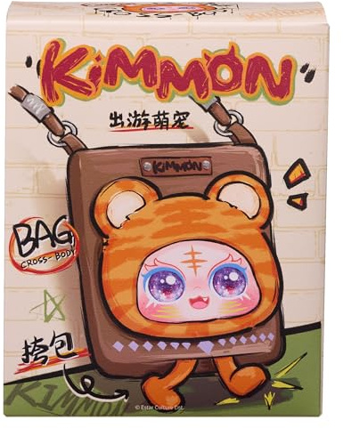 Kimmon- Travel Cute Cross-Body Bag, Mystery Anime Plush Accessories
