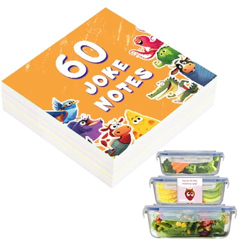 qokeeu Lunchbox-Notizen für Teenager, 60 Blatt, persönliche Nachricht, Kleinkind-Schule, Lunchbox, Scherzkarten, für Eltern, Jungen, Mädchen, Klassenzimmer, tägliche Bestätigung, Freude