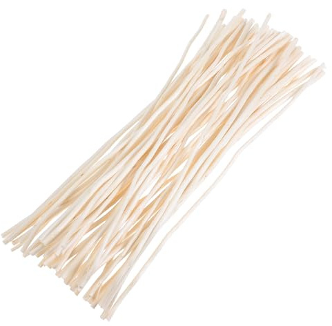 BESPORTBLE 50 Stück Getrocknete Korkenzieherweidenzweige Weiße Holzstäbe 27cm Natürliche Vasenfüller für Selbstgemacht Dekoration Zen Garten und Landhausdeko
