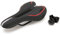 Sport Tent Fahrradsattel Hohl Ergonomischer Weich Tourensattel MTB Rennrad Sattel Fahrrad komfortable Gel Fahrradsitz für Herren Damen Rot