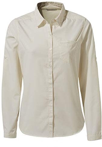 Craghoppers Damen Kiwi Langarmshirt 12 Meersalz