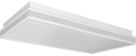 LEDVANCE Leuchte für Decke, DECORATIVE CEILING WITH WIFI TECHNOLOGY / 42 W, 220…240 V, Ausstrahlungswinkel: 110, Tunable White, 3000…6500 K, Gehäusematerial: Stahl, IP20 1er-Pack