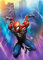 Displate Offiziell Spiderman MetallPoster Magnetische Befestigung Inklusive Lizenziert Bilder Hochwertiges Poster Peter Poster 67.5 cm x 48 cm