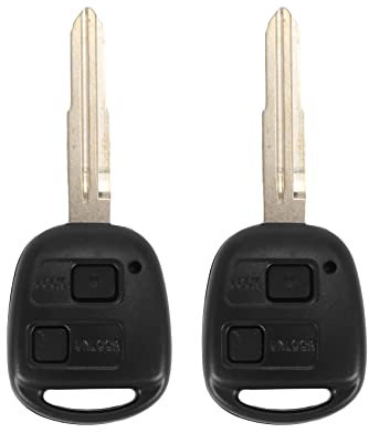 lascivious 2X 2 Tasti Guscio Chiave Telecomando per Yaris