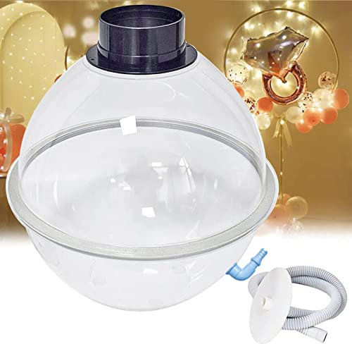 CHEMYO Ballon-Stopfmaschine, Ballon-Expander-Stuffer, der für Ballon-Blumenstrauß-Hochzeits-Geschenk-Luftballons verwendet Wird, die Dekorations-Ballon-Verpackungsmaschine füllen,A
