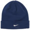 Nike FB6527-410 U NK Peak Beanie SC MTSWSH L Hat Unisex Adult Midnight Navy/METALLIC Silver Größe 1SIZE
