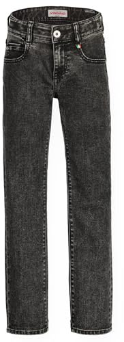 Vingino Boy's Baggio Jeans, Washed Black, 14 Jahre