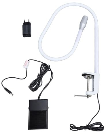 Lampe UV de beauté Existante pour Extensions de Cils, Lumière UV pour Cils avec Contrôle par Pédale, Améliore la (Prise UE AC100 à 240V 50 60HZ)