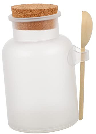 Garneck Bouteille Pour Masque Facial - Pot De Rangement Pour Sels De Bain Portable Et Rechargeable Avec Couvercle Hermétique Pour Le Stockage Séparé Des Cosmétiques