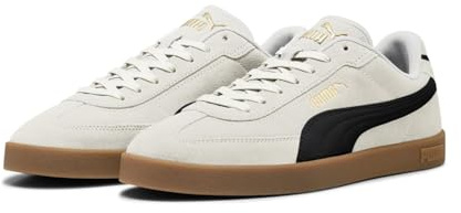PUMA Baskets en Daim Club II Era Unisexes, Vapor Grey PUMA Black Gum, 47 EU