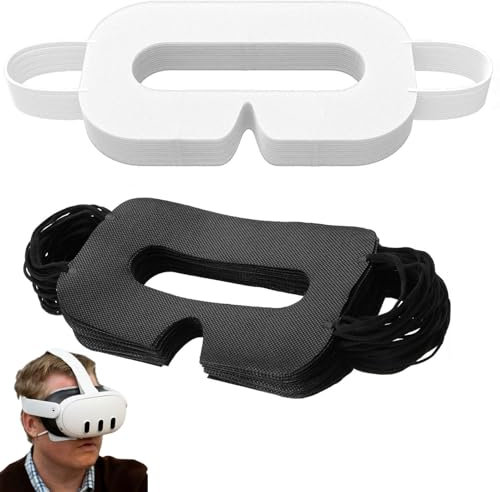 DERJDISF Visore Realtà Virtuale - Visore VR Universale per Apple e PC, Confezione da 60 pezzi, Materiale in Tessuto Non Tessuto di Alta Qualità
