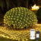 Lichternetz Außen, 2x2m 144 LED Lichterkette Außen Netz Warmweiß mit Stecker, Wasserdicht Lichternetz Innen Fernbedienung Timer 8 Modi, für Büsche Garten Weihnachtsbaum Zimmer Balkon