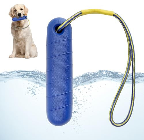 ZMDMAH Hundespielzeug, 22 cm Wasserspielzeug für Hund Hundetraining mit Nylon Rope Trainieren Wasser Interaktives Hundespielzeug, Schwimm Spielzeug für Hunde für Mittelgroße Große Hunde