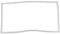 Nurnesy Silicone Freezer Door Gasket Seal Replacement for Refrigerator Model 7010592 & 7042262 - White