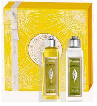 L'OCCITANE Verbena Body Care Collection, Citrus Scented Shower Gel & Body Lotion Duo, Premium & Clean Beauty Bath & Body Gift Set for All