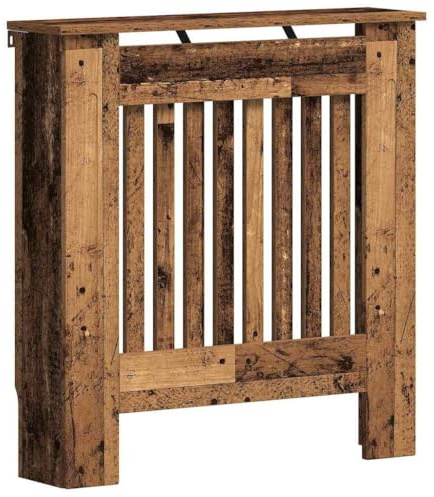vidaXL Heizkörperabdeckung Altholz 78 x 19 x 81,5 cm Holzwerkstoff