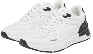 bruno banani Sneaker Weiß/Schwarz, 43