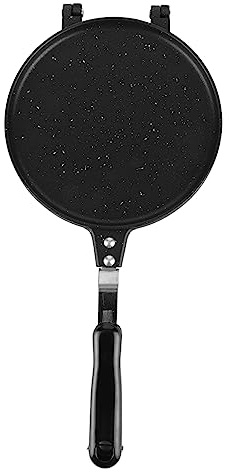 Waffle Cone Maker, Round Shape Eggs Roll Maker Household Ice Cream Cone Machine Egg Roll Mold Pan Stove Top Tortilla Press with Handle Bakeware Baking Tool for Kitchen