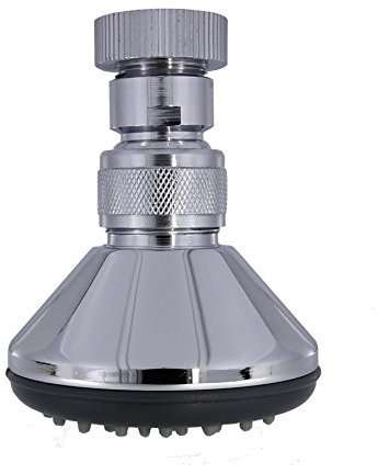 Deluxe Duschkopf/Kopfbrause Ø 70mm - 46 Düsen - 3/4 Zoll Anschluss