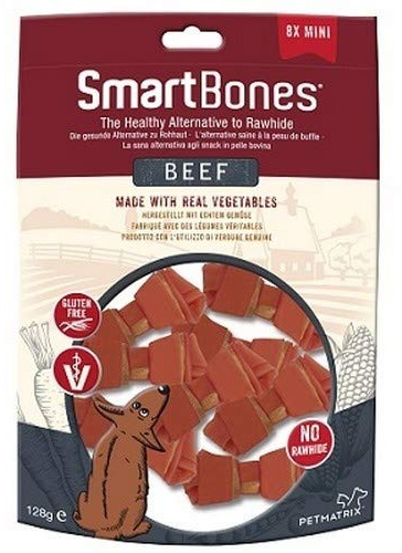 SmartBones Dog Chew Pack of 7 (Beef, Mini)