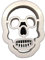 Stampino tagliapasta in pvc Teschio skull Halloween