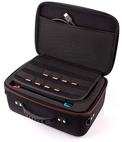 Venom Nintendo Switch Deluxe Console/Accessories and Games Storage Case