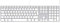 LMP 17598 USB numerische Tastatur KB-1243 Silber - Layout schwedisch