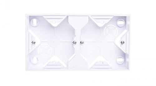 IMPRESIE Aufputzdose doppelt weiß PNP-2Y/00 ospel 5907577441784