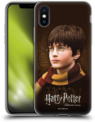 Head Case Designs Offizielle Harry Potter Schaal Sorcerer's Stone II Gelhülle [Militärischer Schutzgrad] Kompatibel Mit Apple iPhone X/iPhone XS Und Kompatibel Mit MagSafe
