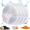 ADOV Filtri Fontanella per Gatti, Filtri di Ricambio per Fontana per Animali Domestici con Cotone, Resina e Carbone Attivo, Compatibili con Fontane Acqua per Piccola Cani/Gatto (4 Pezzi)