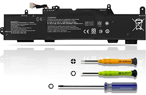 K KYUER 50WH SS03XL Laptop battery for HP EliteBook 730 735 740 745 830 840 846 G5, EliteBook 735 745 830 840 846 G6, HP MT44 MT45 Mobile Thin Client ZBOOK 14U G5 G6 HSTNN-LB8G HSTNN-IB8C HSN-I13C-4