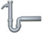 Haas 2949 PP-SpülensiphonGreta DN50 mit Geräteanschluss 100% Recyclingmaterial