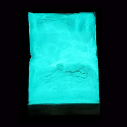 Fluoreszierende Pulver, 50g Pigmente – Ungiftig, Neon Lichter & Neon Nights für Stoffmalfarbe, Hell Leuchten