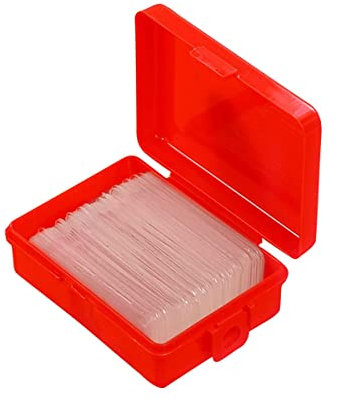 FEINIAO Reusable Multifunctional Double Sided Adhesive Tape,Removable Clear Double Sided Mounting Tape with Storage Box Cuttable, No Glue Left,Strong Paste for DIY Paste Ltems (60 PCS)