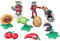 JHESAO 9 PCS PVZ Toys Set Figurines Series Plush PVC Toys New, Great Gifts for Kids and Fans, Birthday and Party