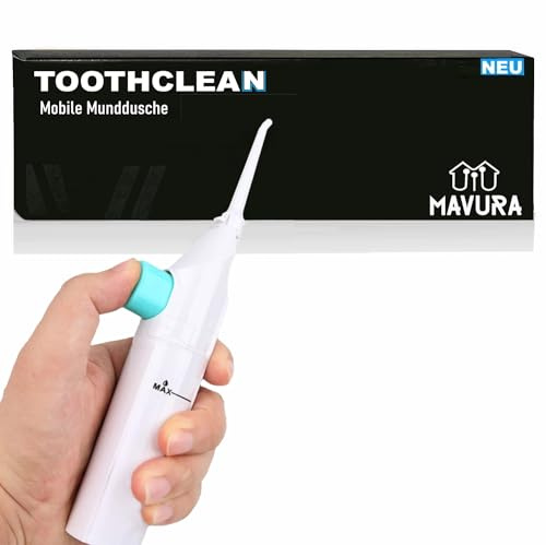 TOOTHCLEAN Mobile Munddusche Tragbare Reise Munddusche, Sanfte Reinigung Camping Zahnbürste kabellos